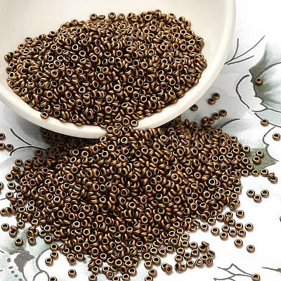 Полукруглые бусины toho 8/0 Y-SEED-DR08-0221F-1