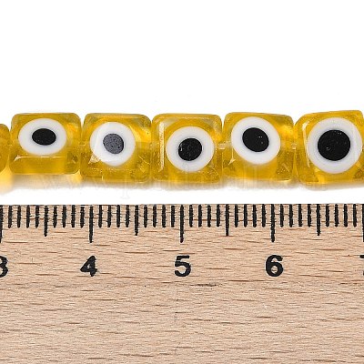 Ручной сглаза бусины бисер нитей LAMP-G166-03C-1