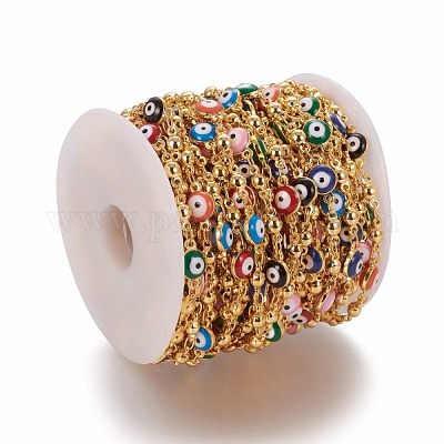 Латунные соединительные цепи ручной работы CHC-I034-19G-1