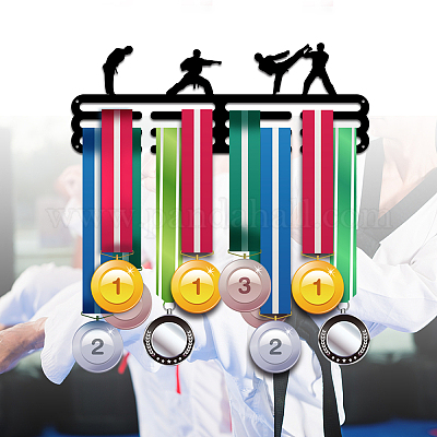 Модная железная вешалка для медалей ODIS-WH0021-249-1