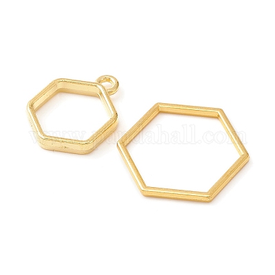 Подвески и звенья с открытой спиной из сплава PALLOY-YWC0002-01G-1