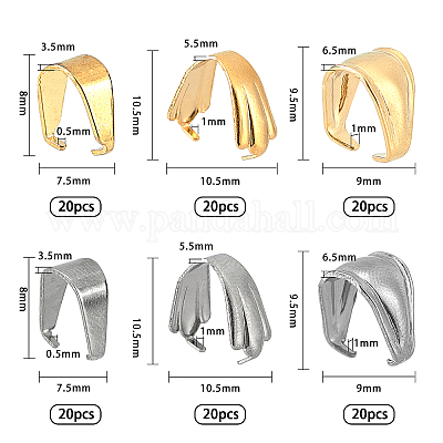 Защелкивающиеся дужки из нержавеющей стали 304 STAS-FH0001-19-1