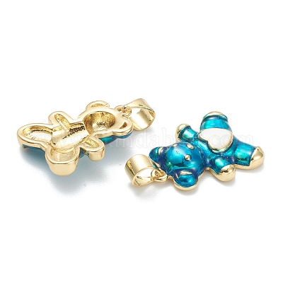 Латунь эмаль подвески KK-A153-06G-A-1