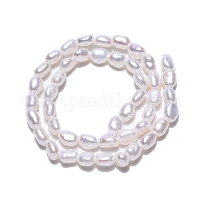 Нити из натурального культивированного пресноводного жемчуга PEAR-N014-03G-01-1