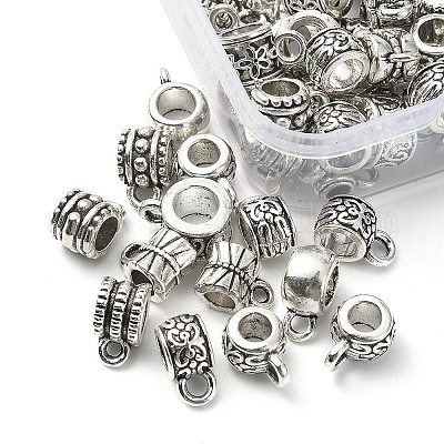 100 шт. 10 стильные тибетские поручни из сплава FIND-YW0003-16-1