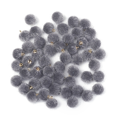 Подвески из искусственного норкового меха DIY-TAC0007-44N-1