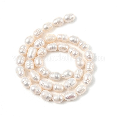 Нити из натурального культивированного пресноводного жемчуга PEAR-I007-01D-04A-1