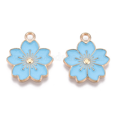 Подвески из эмали и сплава ENAM-S121-115C-1