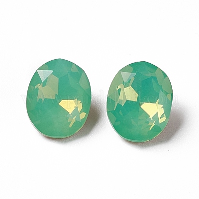 Опаловый стиль eletroplate k9 стеклянные стразы кабошоны RGLA-J020-B-NC-1