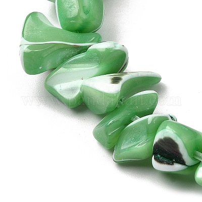 Нити бусин из натуральных трохоидных/трохус ракушек SHEL-B003-02D-1