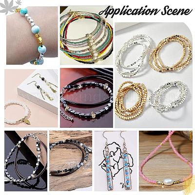 120 шт. латунные бусины 4-х размеров KK-PH0006-51-1