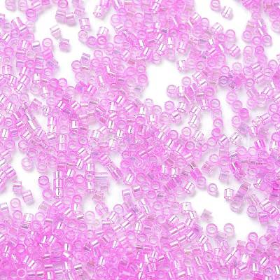 Стеклянные бусины прозрачных цветов SEED-H003-01M-1