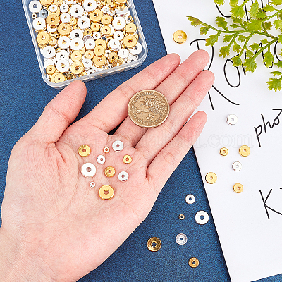 Spacer бисер латунные&nbsp;KK-PH0001-40-1