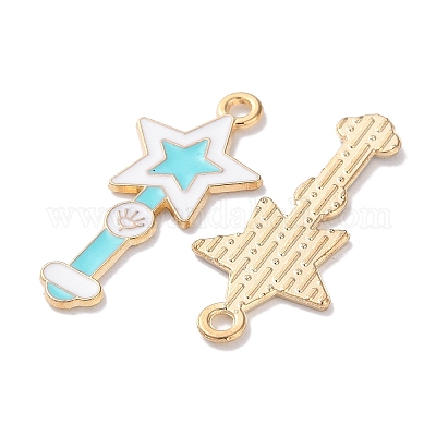 Подвески из эмали и сплава ENAM-O001-11A-G-1