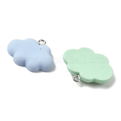 Подвески из непрозрачной смолы RESI-Z038-16P-1