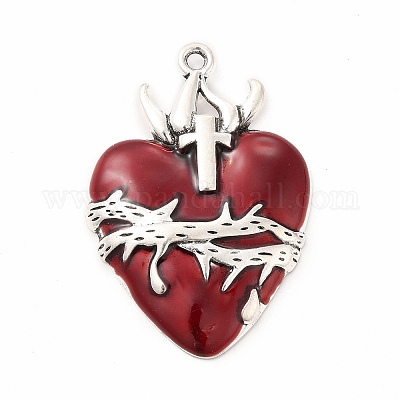 Подвески из эмали и сплава FIND-A028-01AS-02-1