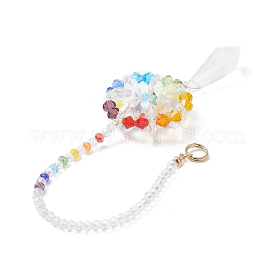 Украшения из стеклянных пуль HJEW-TA00020-1