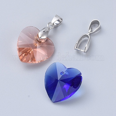 Класс латунный залог щепотки льда для изготовления кулона KK-M008-a-06P-NR-1