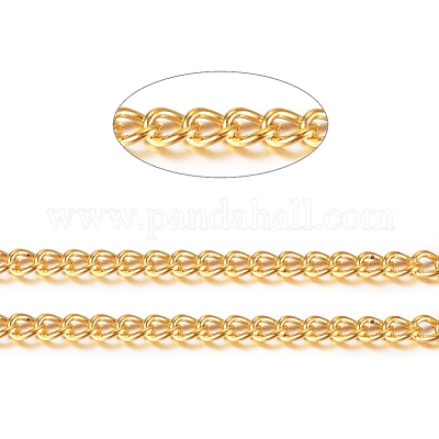 Железные витые цепочки обуздать цепи CHS007Y-01-G-NF-1