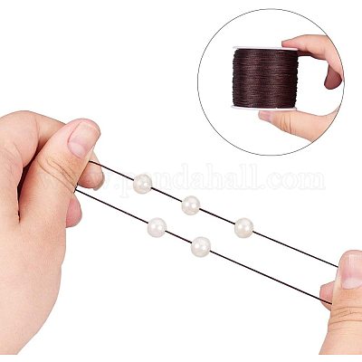 Круглые парафинированные полиэфирные шнуры YC-PH0002-04D-0.5mm-1