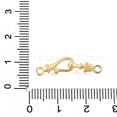 Латуни крюка и S-крючок застежки KK-D356-21G-1