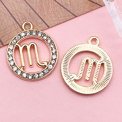 Подвески из хрусталя из цинкового сплава&nbsp;WGC2D94-08-1