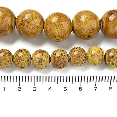 Фарфора ручной работы бисер нитей PORC-B002-19H-1