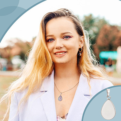 Набор для самостоятельного изготовления подвески в форме капли DIY-UN0005-52-1