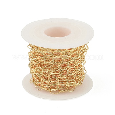 Латунные овальные звенья цепи CHC-M025-06G-1