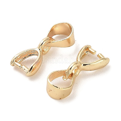 Латунные держатели кулонов с покрытием стойки KK-R211-04KCG-1