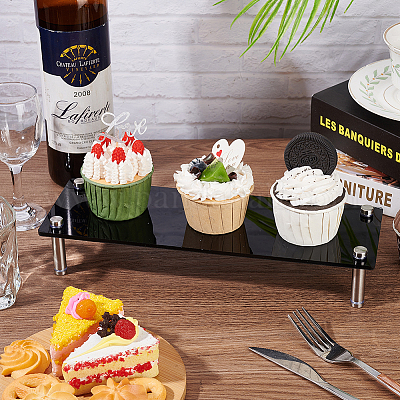 Прямоугольные акриловые витрины для тортов ODIS-WH0017-077C-1