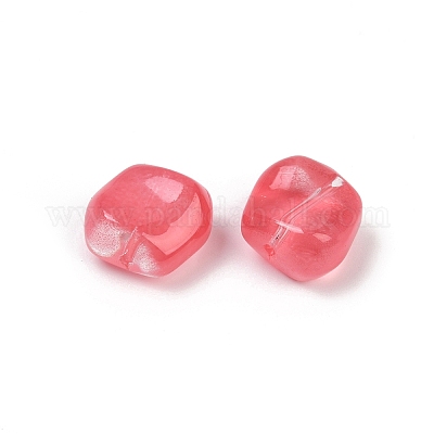 Прозрачные стеклянные бусины DGLA-E004-08H-1