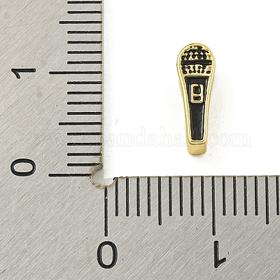 Стойки покрытие латунь эмаль бисер KK-U029-22G-02-1