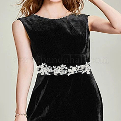 1 ярд полиэстеровой кружевной отделки OCOR-LP0004-62-1