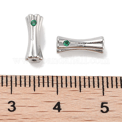 Латунные микро проложить кубического циркония KK-C051-57P-01-1