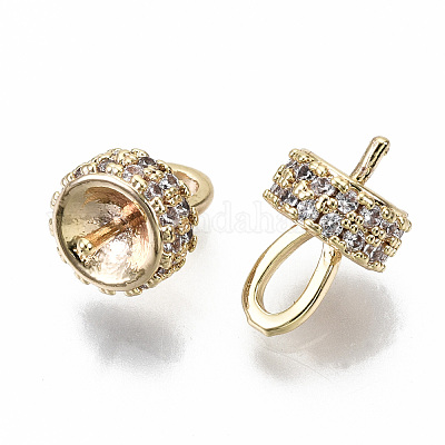 Латунный микро-паве кубический цирконий KK-N231-166-NF-1