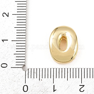 Латунные бусины&nbsp;KK-B167-27G-O-1