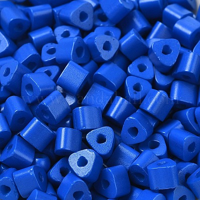 Запекание расписной стеклянной бусины SEED-H002-K-D311-1