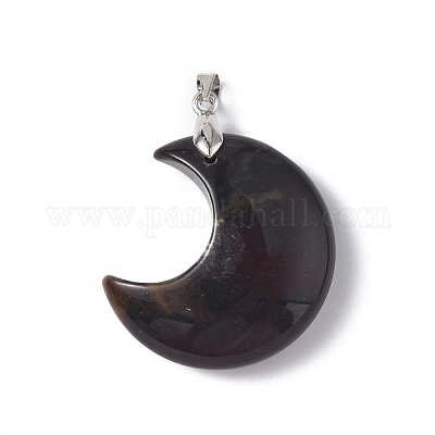 Природные брекчированных яшмы подвески G-Z022-04E-1