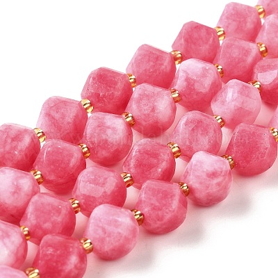 Нити бусин из натурального кварца окрашенные G-U023-A02-10-1