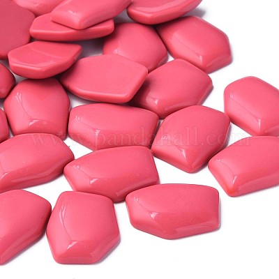 Непрозрачные акриловый кабошоны MACR-S373-143-A10-1