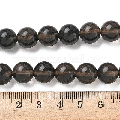 Натуральные ледяные обсидиановые бусинки G-P590-A01-10mm-02-1