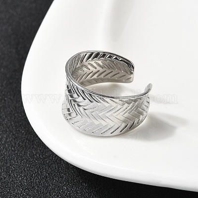 Кольца-манжеты из нержавеющей стали 304 RJEW-H261-14P-1