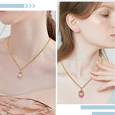 Подвески из латуни с эмалью KK-BBC0020-67-1