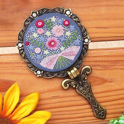 Стартовый набор для вышивки своими руками со складным зеркалом SENE-PW0003-056D-1