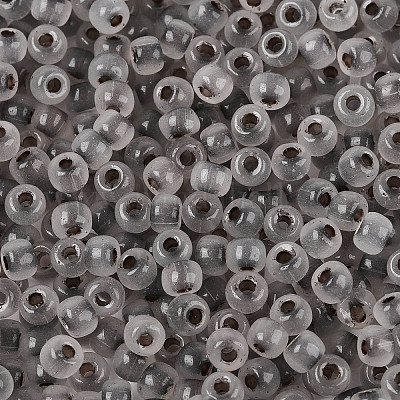 6/0 прозрачный внутри цветной стеклянный бисер SEED-N008-08B-1