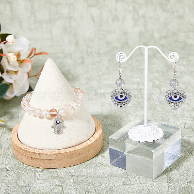 32 шт. 8 стильные эмалированные подвески из сплава сглаза PALLOY-DC0001-24-1