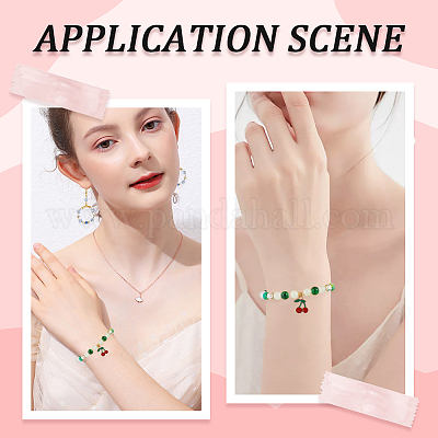 90 шт. 3 стиля 304 нержавеющая сталь разделительные бусины STAS-BBC0004-32-1