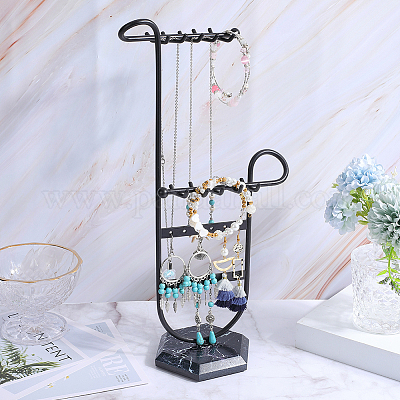 1 комплект железной полки для хранения ювелирных изделий ODIS-SC0001-04EB-1