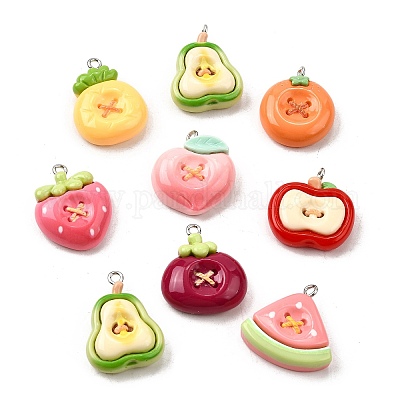 Подвески из непрозрачной смолы CRES-D313-04P-1